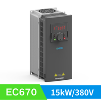 Variador de Frecuencia EC670 Trifásico 380V 15kW, Inversor de Frecuencia Variable (VFD/VSD) para Elevadores