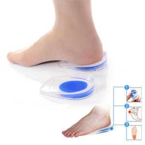 Coussinets de pieds en <span class=keywords><strong>silicone</strong></span> confortables, talonnettes en gel pour <span class=keywords><strong>tendinite</strong></span> d'Achille - Product Image 4