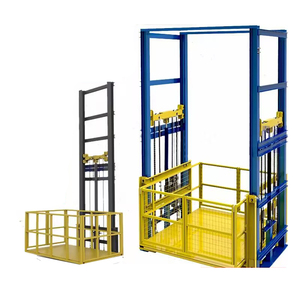 <span class=keywords><strong>Platform</strong></span> pengangkat kargo hidrolik 1500KG 15 ton <span class=keywords><strong>Lift</strong></span> kargo baja mangan rel utama kapal dek baja pengangkat barang vertikal - Product Image 3
