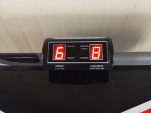 Table d'<span class=keywords><strong>hockey</strong></span> électrique de 42 ''avec pieds pliants en acier-<span class=keywords><strong>jouet</strong></span> en bois - Product Image 4