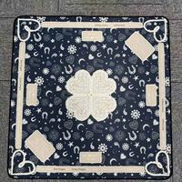 Tapis de table de mahjong moderne en caoutchouc OEM, anti-bruit, antidérapant, option de couleur personnalisée, tapis de poker domestique