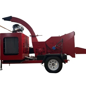 40hp 50hp 80hp 100hp mesin penghancur diesel Mini melubangi kayu mesin pengiris pohon cabang kecil perayap mesin penghancur kayu - Product Image 5