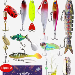 Appât bionique en forme de vague pour leurre poisson pêche crayon Wobbler cuillère crayon appât basse - Product Image 1