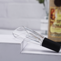 Verseur d'aérateur de vin, élimine les fuites et les déversements décanteur de vin rouge aérateur intégré, mini verseur de bouteille de vin aérateur portable