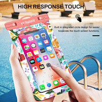 Étui pour smartphone compatible iPhone, logo personnalisé, imperméable, PVC, TPU, PU, cordon, taille et couleur personnalisables