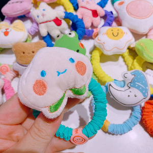 Lindo lindo tridimensional dibujos animados <span class=keywords><strong>Shiba</strong></span> <span class=keywords><strong>Inu</strong></span> oso dibujos animados tela creativa plegable intestino delgado banda para el cabello para niños - Product Image 2