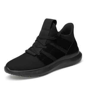 Nouvelles Chaussures d'Été pour Hommes, Respirantes en Maille, Sportives et Décontractées pour l'Extérieur, avec Rehaussement de 6 cm, Fermeture à Lacets, Tendance Invisible - Product Image 4
