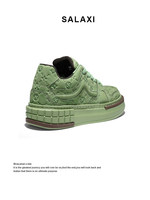 Chaussures de skateboard Hulk de style européen, rehaussantes, à lacets, thermiques, légères, nouvelle collection automne-hiver
