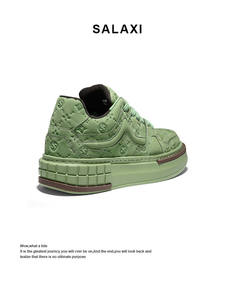 Zapatillas de Skateboard de Diseño Europeo <span class=keywords><strong>Hulk</strong></span> con Cierre de Cordones, Aumento de Altura, Térmicas, Ligeras, Otoño Invierno, Novedad - Product Image 4