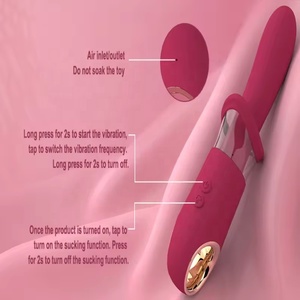 Zope Sex Toys PINKZOOM pour son clitoris langue humide léchant <span class=keywords><strong>baguette</strong></span> vibrante masseur bâton 2 en 1 vagin sucer vibrateur - Product Image 5