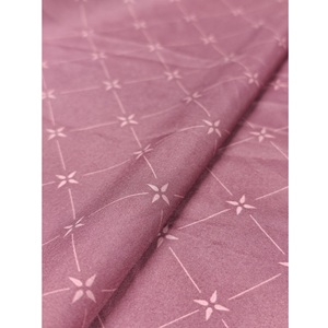 Tela de seda Latina Premium impresa tejida ligera 120gsm transpirable resistente a las arrugas camisa de Vietnam uso para ropa-ropa de dormir - Product Image 2