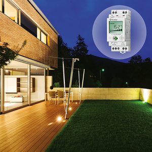 Interruptor de tiempo de relé crepuscular 11,91 por pantalla LCD Finder 1 intercambio y 1 capacidad de corriente auxiliar 16A - Product Image 5