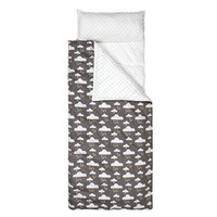 Sac de couchage pour bébé Nuosenlai de style enveloppe avec coussin doux et oreiller portable, tapis de jeu pour enfants