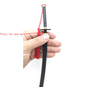 Vendita calda in metallo portachiavi modello spada Anime in metallo Anime Anime spada portachiavi per morte Shinigami demone uccisore - Product Image 2