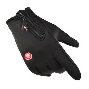 Guantes Unisex para Clima Frío, Cálidos, para Exteriores, Compatibles con Pantalla Táctil, Cierre de Cremallera, Impermeables, para Ciclismo y Senderismo - Product Image 6