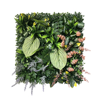 Panneau mural en herbe artificielle tendance, plante verte résistante aux UV, mur en herbe artificielle, fleur de mousse artificielle, plante simulée pour la décoration