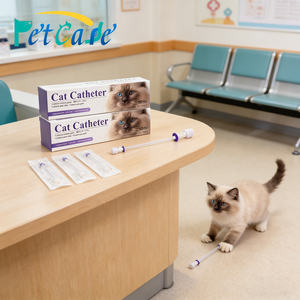 Catetere Urinario per Gatti 0.8mm/1.0mm/1.3mm Confezione in Inglese, Riduzione del Formazione di Calcoli Urinari, Strisce Reattive Veterinarie - Product Image 5