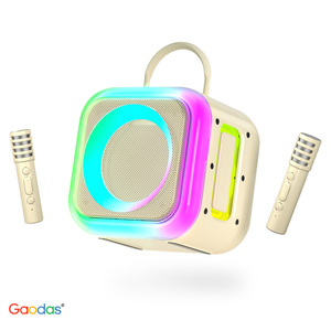 Portable Speaker Small Machine With 2 <b>Microphone</b> for Adults Kids - Product Image 1