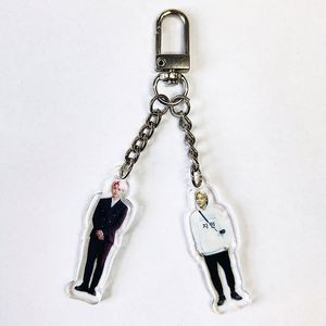 Standees en plastique acrylique imprimés sur mesure, sans MOQ, style dessin animé, modèle de présentation de souvenirs d'anime - Product Image 4