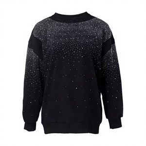 สเวตเชิ้ตผู้หญิงใส่สบาย, สเวตเชิ้ตใส่ได้ทุกวันสไตล์ลำลองนุ่ม - Product Image 1