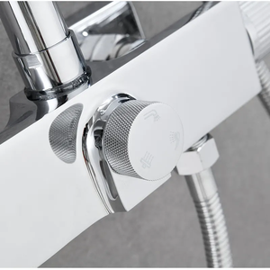 Ensemble de <span class=keywords><strong>douche</strong></span> mural thermostatique intégré de style européen avec prévention de la rouille - Product Image 2