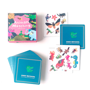 Tốt Nhất Bán Bộ Nhớ Phù Hợp Với Thẻ Trò Chơi Bé Đồ Chơi Montessori Giáo Dục Đồ Chơi Động Vật Phù Hợp Với Thẻ Trò Chơi - Product Image 6