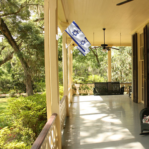 Israelite bandiere Israel Israeli i paesi nazionali piccola Mini bandiera per esterno porta decorazione della parete con Base autoadesiva - Product Image 3