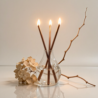 Lilin Aromaterapi Mewah Buatan Tangan Grosir, Lilin Minyak Bunga Abadi, Lilin untuk Pernikahan dan Kamar Tidur