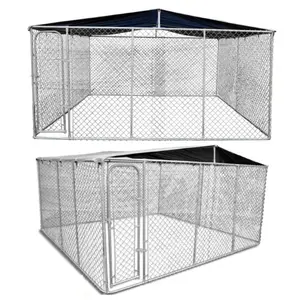 Huisdier Kooi Groothandelaar 10ft * 6ft * 10ft Outdoor Hond Kennel Huis Uit China Fabriek