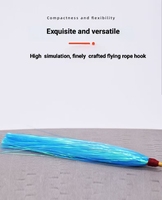 Mylar Flash Teaser Tail Flounder Rigs pour la pêche en eau salée Appâts artificiels Outil de pêche à la mouche Accessoire pour la pêche sur la plage