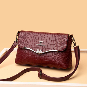 Fashion New Designer Crossbody Bags High Quality PU <b>Leather</b> Shoulder Messenger Bag Casual Totes Luxury Women Handbags and <b>Purses</b> - Product Image 1