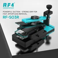 Coussin chauffant multifonctionnel LCD RF4 RF-SO3R pour la réparation et le démontage de la vitre arrière et du capot arrière des téléphones mobiles iPhone