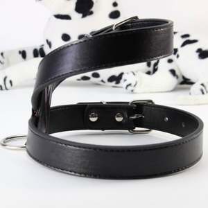 Correa de Pecho Negra para Perros con Cuerda de Sujeción, Accesorio Antipérdida para Pasear Perros, Collar para Mascotas con Diseño de la Letra K, Talla Mediana - Product Image 6