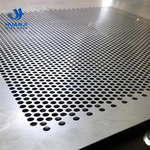 Plaque en maille métallique perforée en acier inoxydable 316 304, résistante à la corrosion, diamètre des trous de 3 à 5 mm, finition de surface BA, soudage - Product Image 3