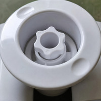 Vanne de dérivation portable et réglable en ABS pour piscine et spa, avec corps de jet, ports à raccord rapide et prise d'air Venturi pour bain à remous