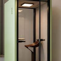 Cabine téléphonique acoustique insonorisée pour hôtel, salon, aéroport, espace de transit I-01-2