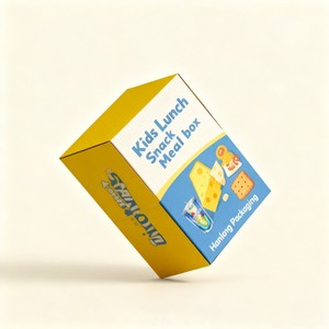 Bán Hot Heath trẻ em Snack hộp giấy gói tái sử dụng bé bổ sung bao bì thực phẩm hộp - Product Image 2