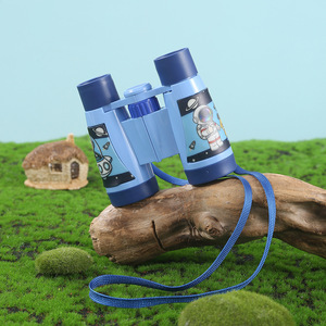 Aiweite Children Binoculars 5X30 Space Blue Pink Outdoor Play With Strap For Kids - Product Image 2