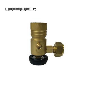 Régulateur d'acétylène de réservoir CGA520 <span class=keywords><strong>B</strong></span> régulateur d'acétylène d'air connecteur en laiton robuste - Product Image 4