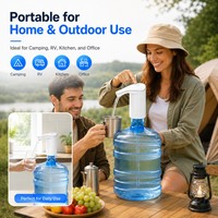 Dispenser Air Minum Elektrik Cepat XHB 3L/Menit 2000mAh 30dB Pompa Air Desktop Pintar Senyap Grosir Pemasok Partai Besar