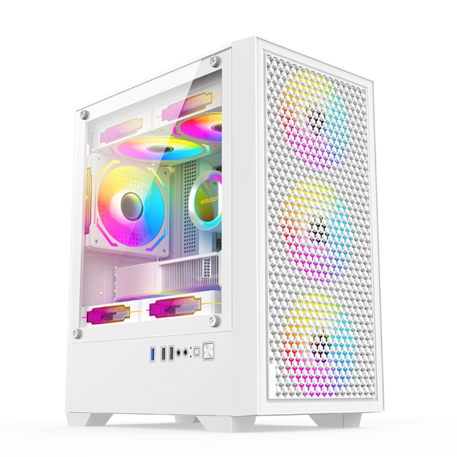 2026 Wanmisle Popular High Quality Sea View Gaming PC Desktop Computer Gaming ATX /MATX Computer Case & Computer Cabinet