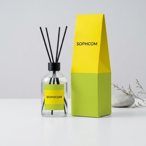 Reed Difüzör 100ml Şeftali Çilek Meyveli Kokulu Ev Kokusu Çubukları Uzun Süreli Oda Hava Ferahlatıcısı Doğal Ev Hediyesi - Product Image 1