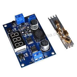 Convertisseur élévateur de tension DC-DC Jeking 3-35VDC vers 3.5-35VDC avec voltmètre LED, module régulateur de tension d'alimentation LTC1871 - Product Image 1
