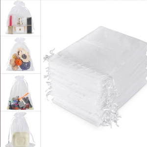 <span class=keywords><strong>Filet</strong></span> en organza 20x35cm pour l'élevage des papillons et des ver à soie, pochette respirante anti-évasion - Product Image 3