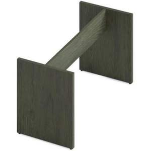 Base de table de conférence Alera Seville de 96 pouces de large, moderne et réglable, 50x22x28 pouces, en noyer, mobilier de bureau pour hôtels et entreprises - Product Image 4