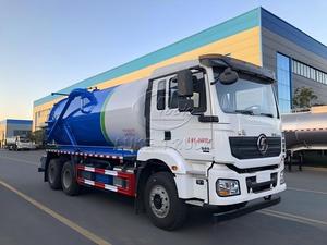รถบรรทุกดูดสิ่งปฏิกูลอุตสาหกรรม SHACMAN M3000 ระบบสุญญากาศความเสถียรสูง ผลิตตามสั่งสำหรับส่งออก ใช้สำหรับบำบัดน้ำเสียในเขตเมือง - Product Image 3