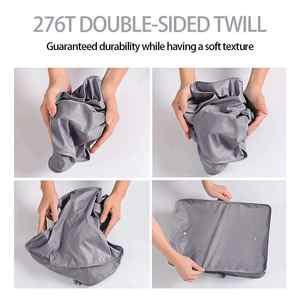 9 adet seyahat bagaj ambalaj organizatörler su geçirmez seyahat Essentials çantası ambalaj küpleri - Product Image 6