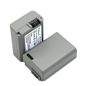 แบตเตอรี่ NP-FW50H 1080mAh Type-C สำหรับกล้อง Sony Alpha A6000 A6300 ZV-E10 ได้รับการรับรองมาตรฐาน CE RoHS ขายส่งจำนวนมาก ปลอดภัย ใช้พลังงานได้อย่างมีประสิทธิภาพ - Product Image 2