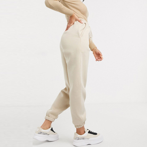 Private label di abbigliamento sportivo delle donne del cotone personalizzato signore <span class=keywords><strong>oversize</strong></span> pantaloni sportivi pantaloni - Product Image 3