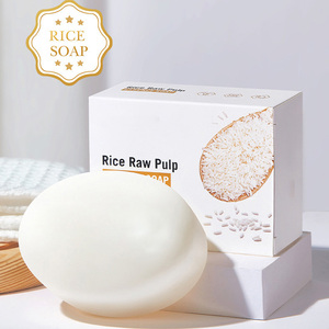 Savon de Douche Hydratant Naturel à l'Extrait de Riz pour Femmes, Nettoyage en Profondeur, Éclaircissant, Savon à la <span class=keywords><strong>Pulpe</strong></span> de Riz Brute - Vente en Gros OEM ODM - Product Image 2